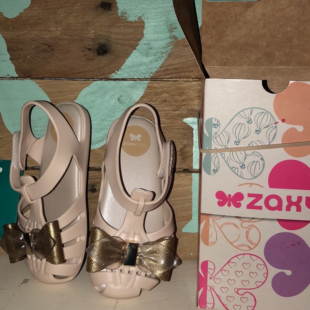Zaxy toddler jelly sandals